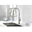 Robinet de cuisine tactile avec douchette extractible-116628691