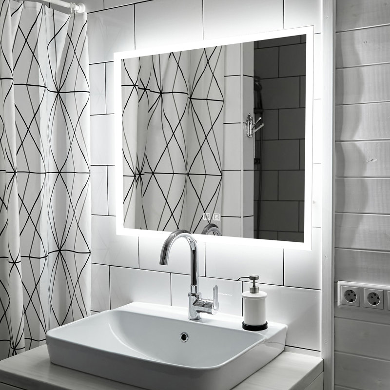 Miroir mural Naliyah, 28 po x 40 po