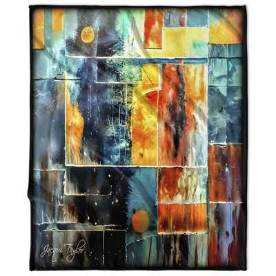 Harmony In Chaos Velveteen Blanket