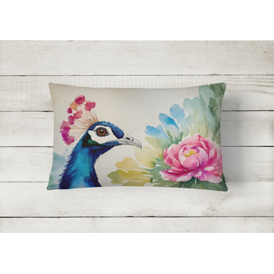  Polyester Lumbar Rectangular Indoor/Outdoor Pillow Cover & Insert