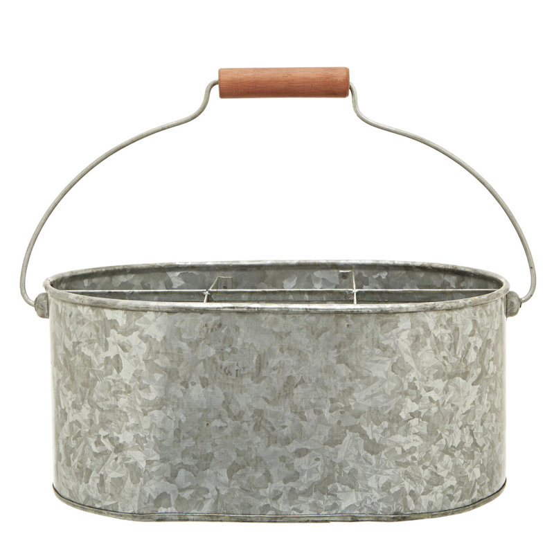 Stainless Steel Oval Cutlery Tray