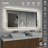 72" x 36" Frontlit & Backlit Anti-Fog Tempered Glass Framed Bathroom/Vanity Mirror-116500112