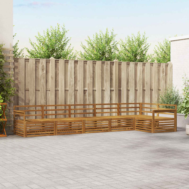 406cm Wide Patio Sectional Set