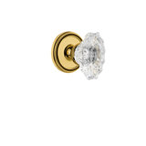 Grandeur Soleil Rosette Single Dummy with Biarritz Crystal Door Knob