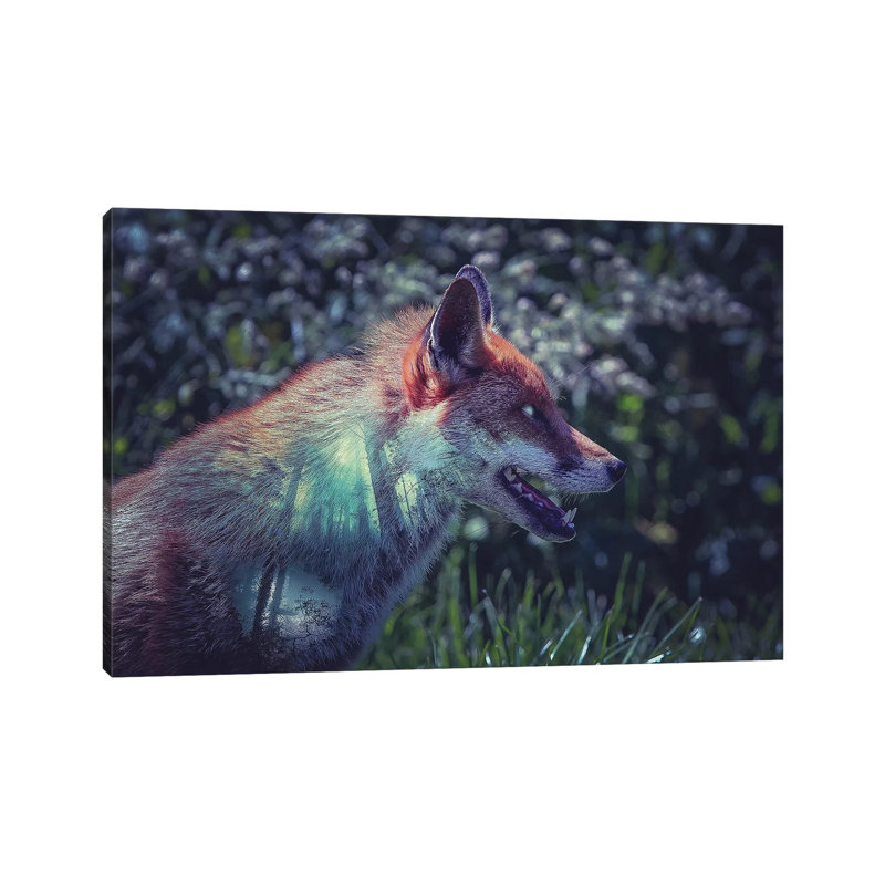 Hungry 1 Piece Wrapped Canvas Wall Art, 20.32cm H x 30.48cm W x 1.91cm D