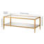 Hera Four Leg Coffee Table with Storage-1655992111
