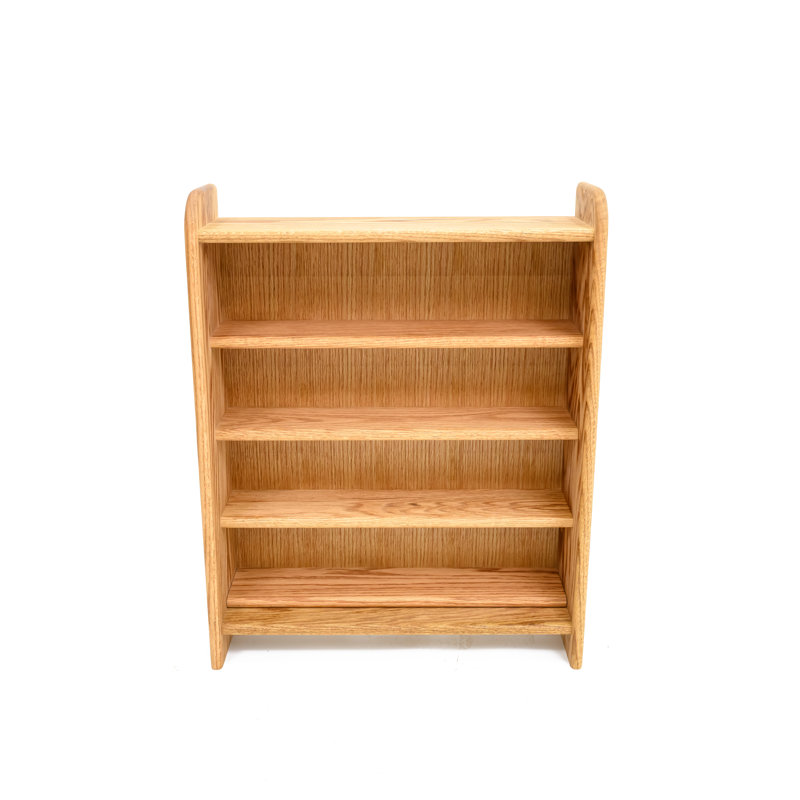Shelf-Style Wooden CD Rack - 02 Series, Unfinished, 30" H x 24.25" W x 7.25" D