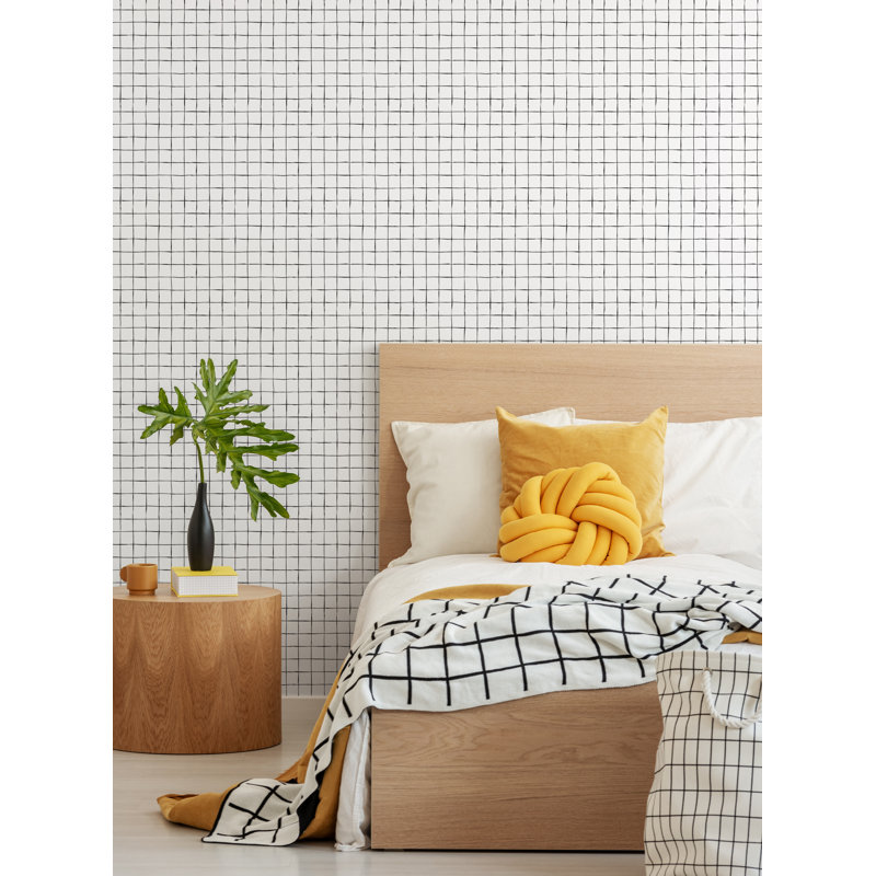 Peel & Stick Geometric Roll, 2' W x 18' L