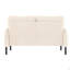Tissu velours côtelé, canapé double monochrome-1667896734