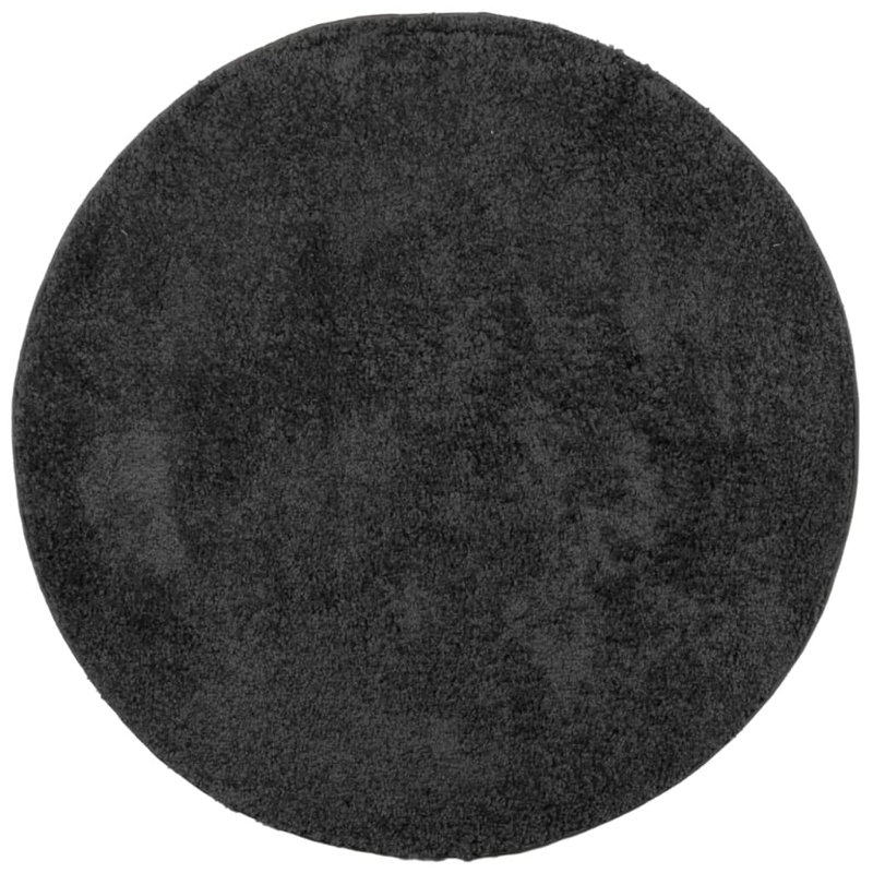 Alena Shag Area Rug, Round 80cm