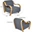 Fauteuil d'appoint Curva Luxe-1973579590-1979430108