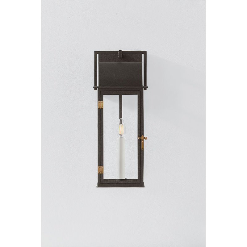 Bohen 1 Light Exterior, 19" H x 7.5" W x 7.5" D
