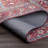 Fleckenstein Oriental Dark Blue/Burgundy/Cream Area Rug-2078025873