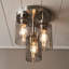 Glass Semi Flush Mount