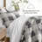 Gingham Microfiber All Season Down-Alternative Comforter-430658428