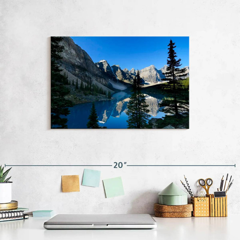 Alvord Peaceful Moraine Lake, H 8 po x l 12 po