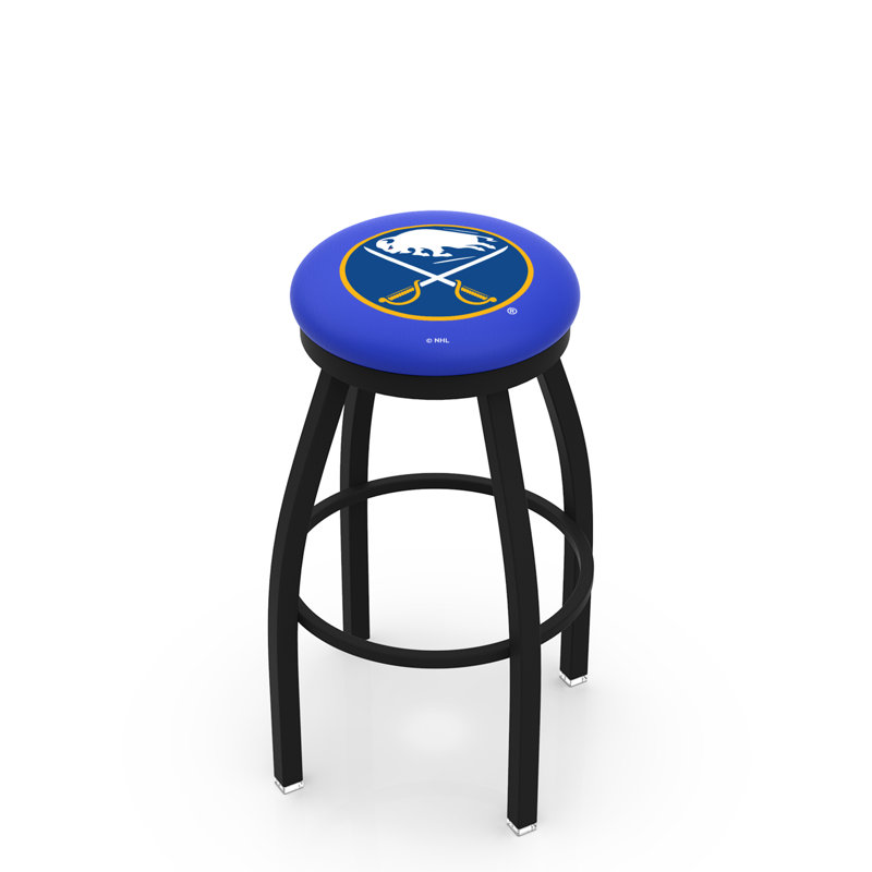 NHL Swivel Extra Tall Stool, Buffalo Sabres, Black, "Extra Tall (36" Seat Height)"