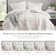Harris Pinch Pleated Soft Washed Boho Comforter Set