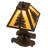 15" High Tall Pines Mini Lamp