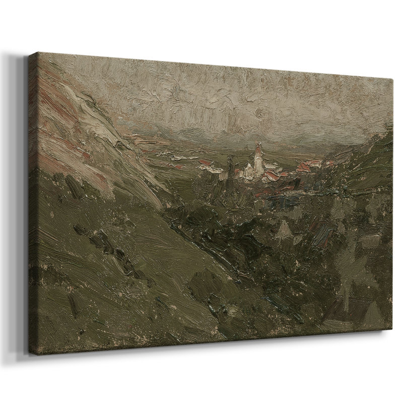 Paysages rétro-DCLxxix -Galerie enveloppée Cavas, 8 x 12
