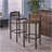 Milos Outdoor Acacia Wood Barstool (Set Of 2)