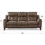 Canapé inclinable moderne en cuir fleur sans accoudoirs Modern Sofatorino-941062976