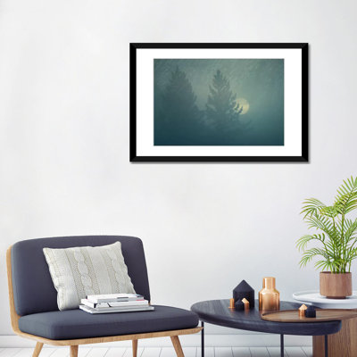 " Sunrise In The Fog " Color Photography