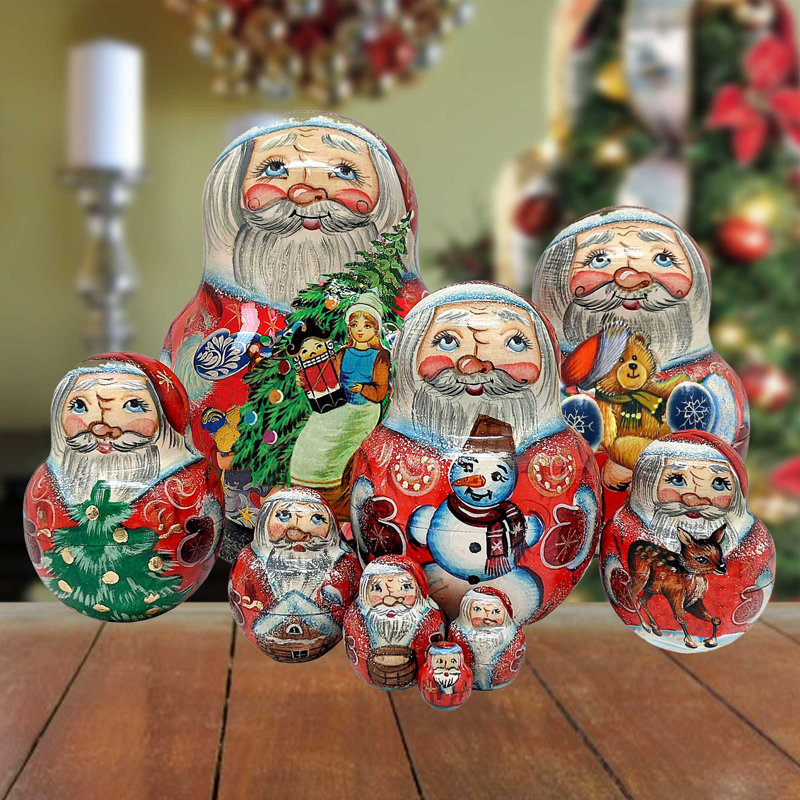 Ensemble de 10 figurines Clela