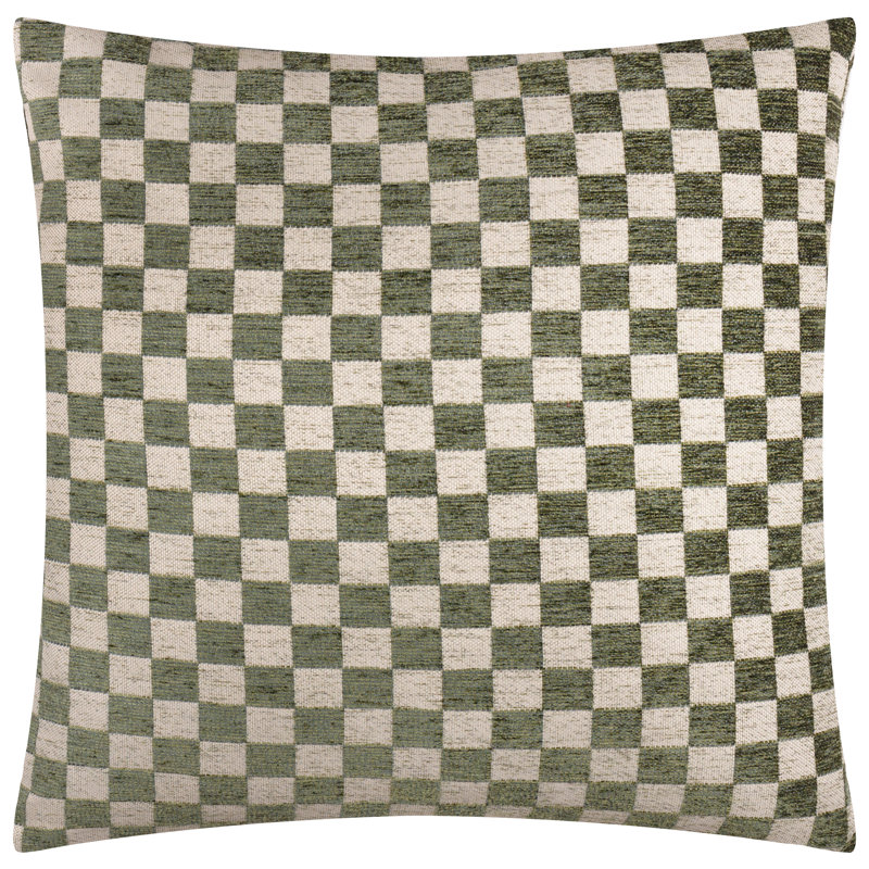 Larro Square Cushion Cover, Green