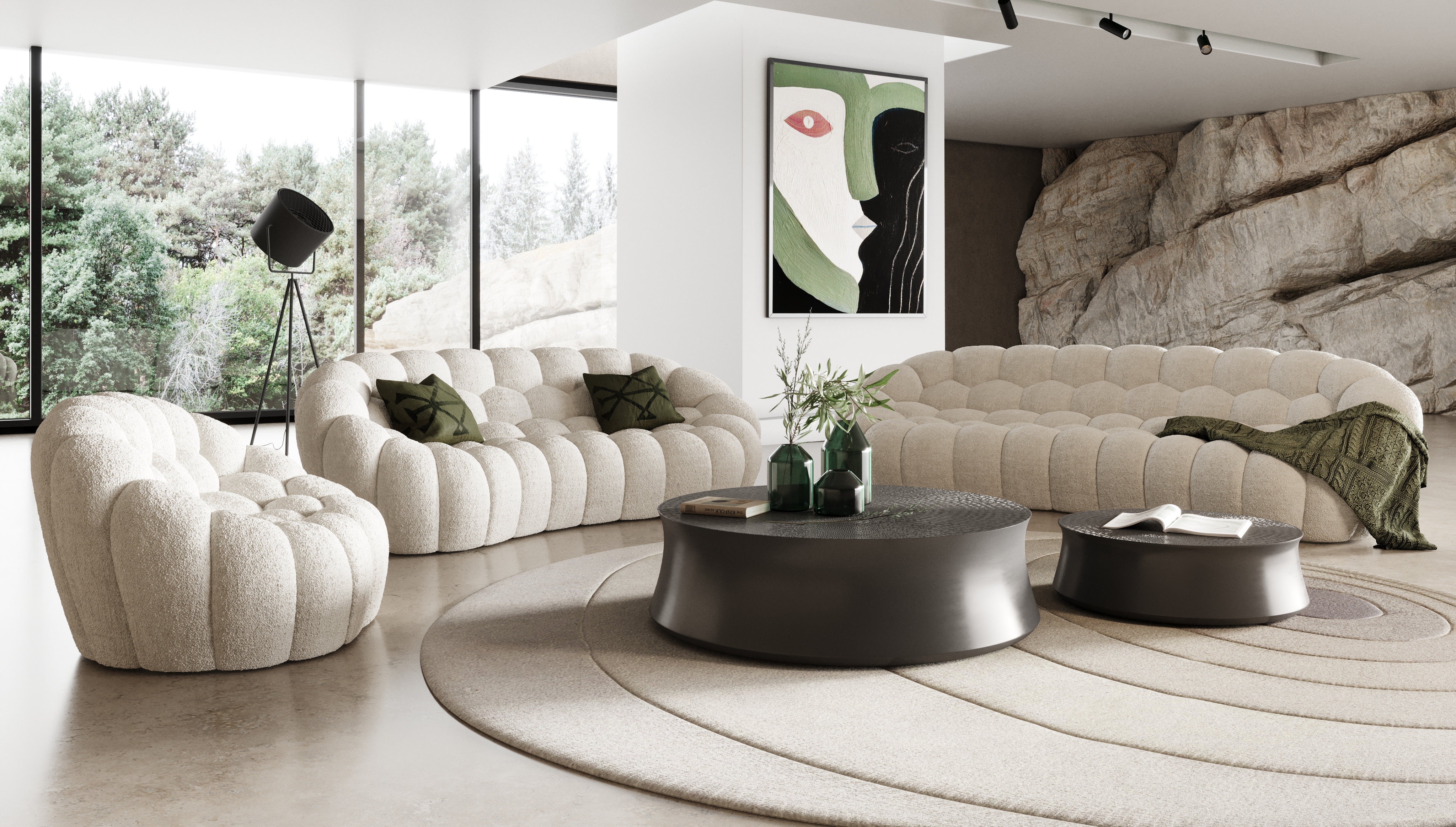 VIG Furniture Blodget 3 Piece Living Room Set & Reviews - Wayfair Canada