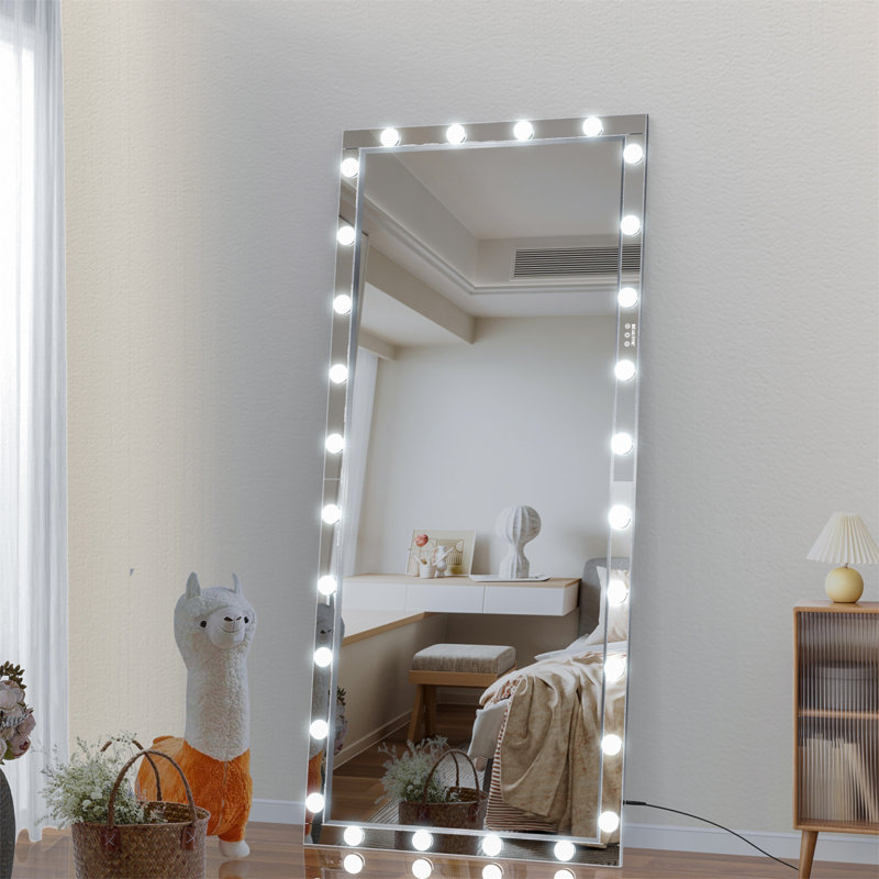 Miroir complet polyvalent à DEL avec caractéristiques avancées pour une réflexion améliorée