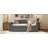 Luxurious Upholstered Daybed with Ample Storage Armrests, Practical Trundle, and State - of - the - Art Integrated Bluetooth Audio System for Unmatched Comfort-896649432-896649434