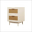Table de chevet en rotin