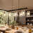 Bergeson 8 - Light Large Modern Linear Chandelier