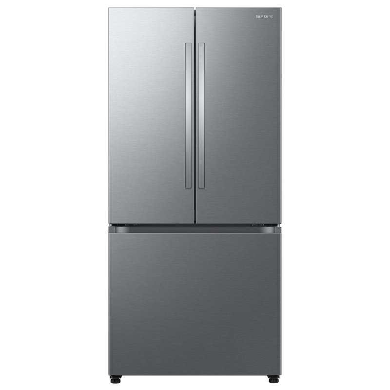 Samsung Bespoke AI 25 cu. ft. 3-Door French Door Refrigerator with Auto Ice Maker and All-Around Cooling in Stainless Steel