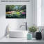 Adren Mountain Cottage Wildflowers, impressions sur toile, campagne, peinture rustique, affiche décorative pour chambre à coucher, bureau, prêt à être suspendu, 12 po x 16 po-1952505334