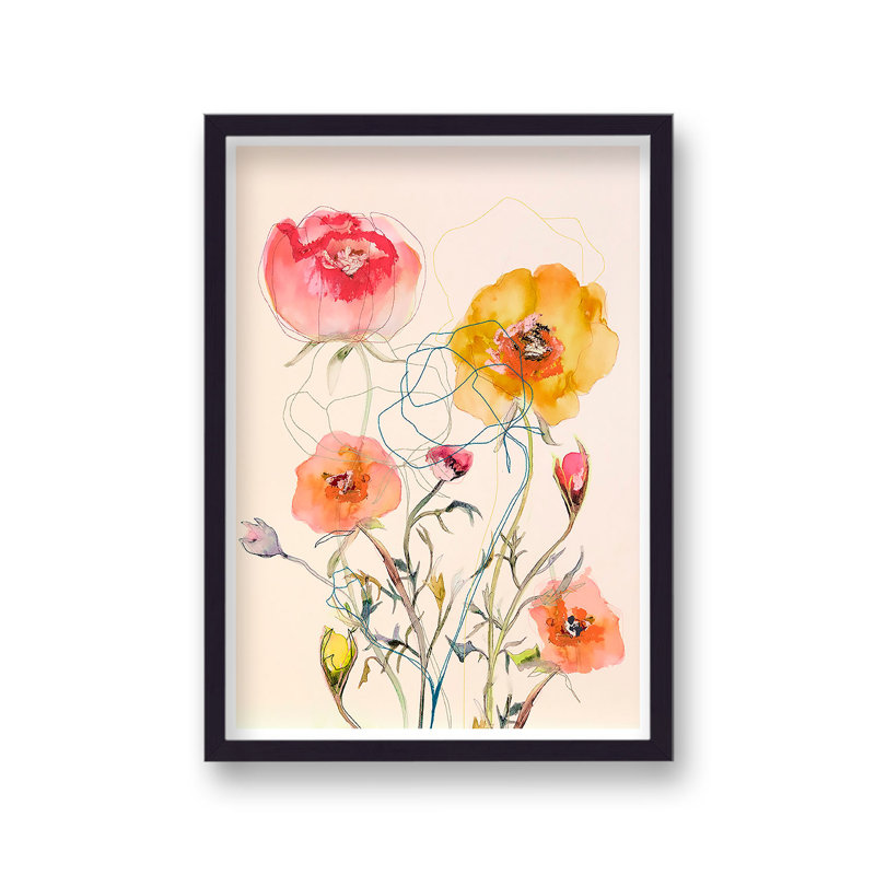 Botanical Buttercup - Single Picture Frame Print