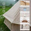 Tente de camping pour 10 personnes (beige)-126509580