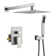 Pressure-Balanced (Temperature And Volume) All-In-One Kit with Rough in-Valve