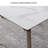 Nahel Solid Wood Base Dining Table-469284876
