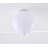 Navii Eclectic 1-Light White Acrylic Flush Mount Balloon Light-980825338