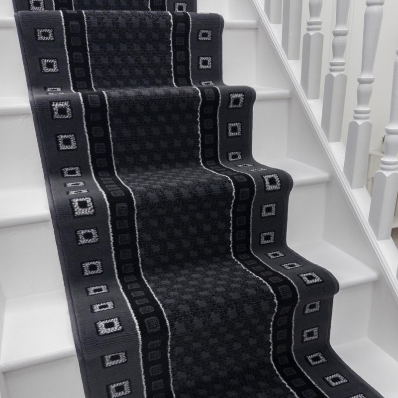 Stair Runner Geometric Area Rug, Stair Runner 60 x 600 cm