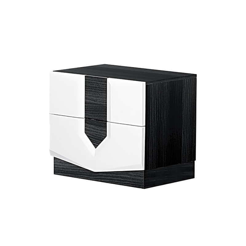 Table de chevet VIOS ZEBRA WHITE HG