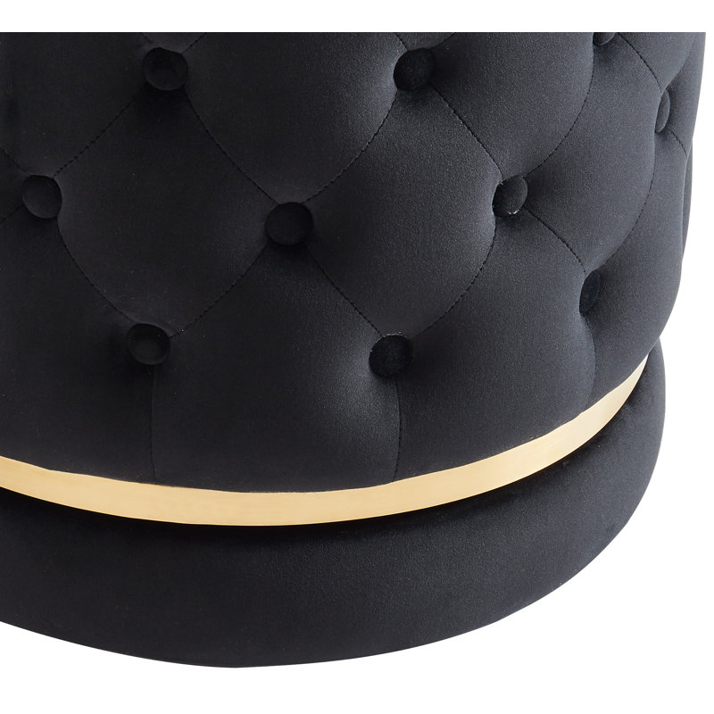 Repose-pieds Farrish 18 po, Noir
