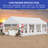 13 Ft. W x 26 Ft. D Galvanized Steel Gazebo