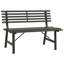 Mako Powder Coated Steel Outdoor Bench-1967919708