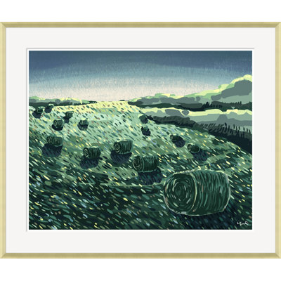 After Dusk Field Painting by Yuki Osada
