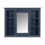 Meuble-lavabo 36 po avec armoire à pharmacie, armoire de rangement moderne avec 2 portes à fermeture douce et 4 tiroirs, meuble-lavabo simple-121294582