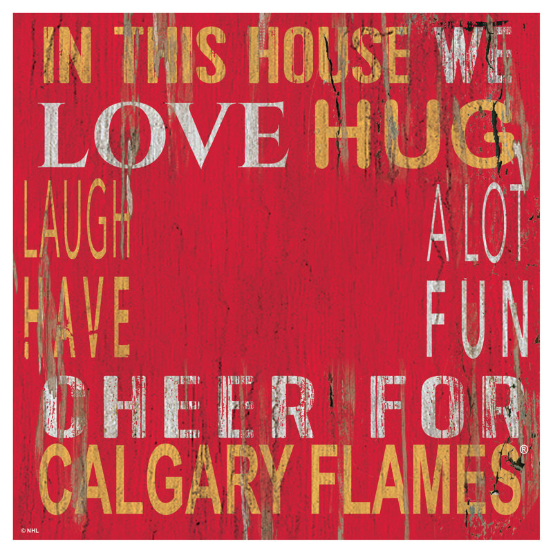 Wall Decor, Calgary Flames