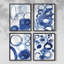 «Circle Study I», ensemble de 4 encadrées-1271982672-1271982675